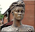 J3373 : "Mother Daughter Sister" sculpture, Sandy Row, Belfast - June 2015(2) by Albert Bridge