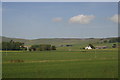 Looking towards the New Mains of Tealing from the A90