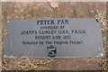 Peter Pan Plaque at Dumfries