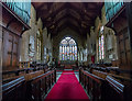 TF0645 : Chancel, St Denys' church, Sleaford by J.Hannan-Briggs