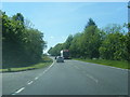 A75 westbound near Brae House