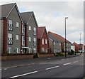 Recently-built housing, Westerleigh Road, Yate