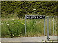 TM1279 : Nelson Road sign by Geographer