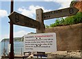 SW  coastal  Path  diversion  due  to  cliff  erosion