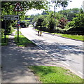 ST7581 : Minor road junction sign, Old Sodbury by Jaggery