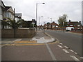 Old Oak Road at the junction of Ashfield Road