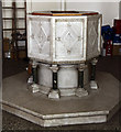 St Ignatius, South Tottenham - Font