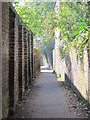 Path between Port Hill and Farquhar Street, SG14