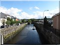 The Clanrye River downstream of the Ulsterbus Station