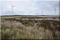 SH8460 : Moel Maelogen Wind Farm by Philip Halling