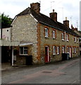 Row of three houses, Brook Hill, Woodstock