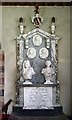 All Saints, Stuston - Monument