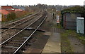 Railway NE from Worcester Foregate Street station