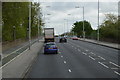 A316 approaching Twickenham Bridge