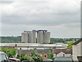 Over the rooftops towards the sugar beet factory