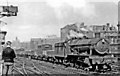 Up class F freight entering Birmingham Snow Hill station, 1946