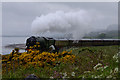 NC8701 : Tornado Steam Train at Strathsteven Bend by Andrew Tryon