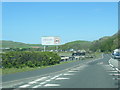 A77 northbound at Lendalfoot village boundary