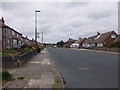 Crosland Road - viewed from Burniston Drive