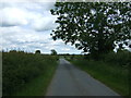 Minor road towards Bleasby