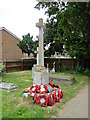 The War Memorial in Whitton churchyard