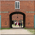 SK3622 : Calke Abbey: a wedding group photographed by John Sutton