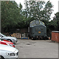 Derby: a Class 37 cab at The Alex