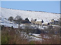 Cottages on the hillside above Diggle