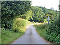 Lane towards Babbs Green