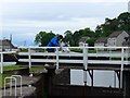 The Crinan Canal - in No 4 Lock