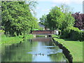 The New River south of Church Lane, EN8