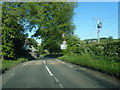 Uplawmoor Road at Neilston village boundary