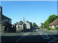 Neilston, with Parish Church on the left