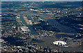 Docklands from the air