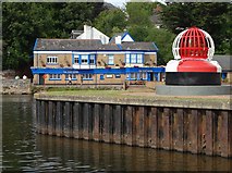 SX9291 : View from Haven Banks to "The Port Royal" pub by Neil Theasby