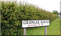 J5673 : Name sign, Grangee Road near Carrowdore (June 2015) by Albert Bridge