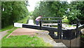 At Aston Locks on the Montgomery Canal near Queen