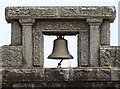 Bell over the main gate at Dartmoor Prison