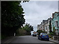 Looking down Cliff Terrace towards Queens Road