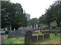 St Padarn, Llanbadarn Fawr: churchyard (i)