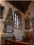 SN5981 : St Padarn, Llanbadarn Fawr: memorials (D) by Basher Eyre