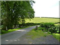 B Road towards the moor