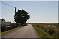 TF5378 : Sea Lane, near Httoft, and a distant view of the Lincolnshire Wolds by Chris