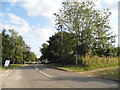 Winding Shott entering Bramfield