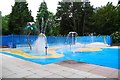 Wet Play Area, Open-air Swimming Pool, Droitwich Lido, Droitwich Spa, Worcs