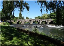 SS9307 : A view of Bickleigh Bridge by Neil Theasby