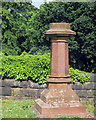 SK5641 : Church (Rock) Cemetery: the grave of Watson Fothergill by John Sutton