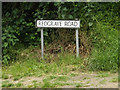 TM0481 : Redgrave Road sign by Geographer