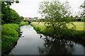 The River Penk flowing towards Stafford