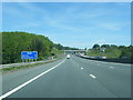 M80 northbound at Banknock